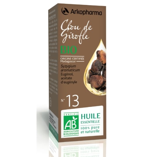 Huile essentielle Clou Girofle 100% Pure et Naturelle Bio ARKOPHARMA