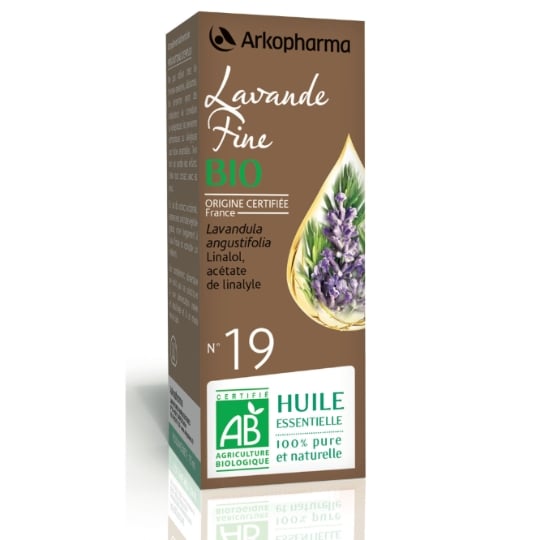 Huile essentielle Lavande Fine 100% Pure et Naturelle Bio ARKOPHARMA