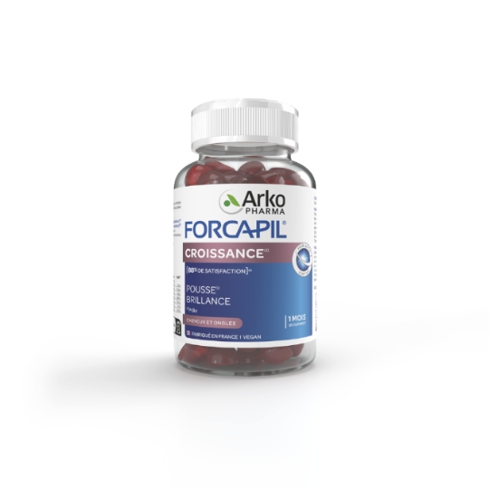 Complément alimentaire Croissance Fortifie Allonge Embellit Cheveux Goût Fruits ARKOPHARMA