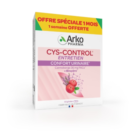 Complément alimentaire Entretien Confort Urinaire Canneberge Bruyère ARKOPHARMA
