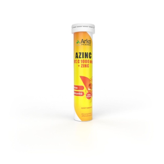 Complément alimentaire Immunité Vit. C 1000mg + Zinc Sans Sucre ARKOPHARMA
