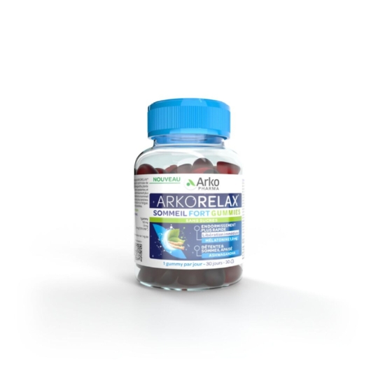 Complément Alimentaire Sommeil Fort Gummies ARKOPHARMA