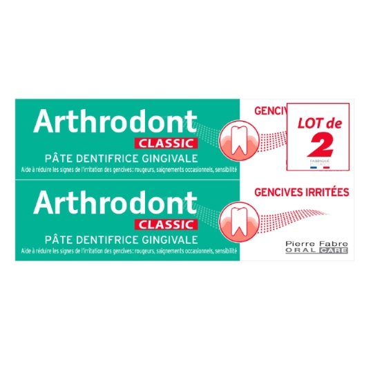 Dentifrice Gencives Sensibles Irritées Saignements Occasionnels Apaise et Renforce ARTHRODONT