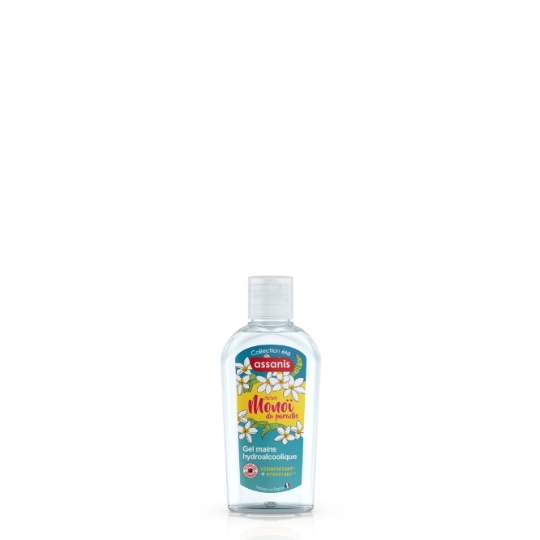 Gel Hydroalcoolique Parfum Monoï Sans Rinçage Aloe Vera et Provitamine B5 ASSANIS