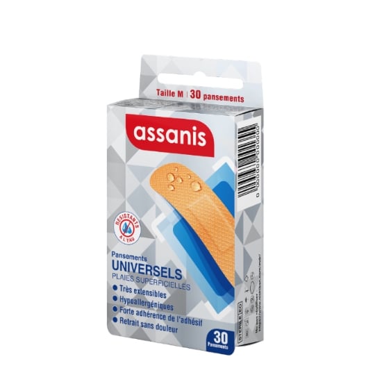 Pansements Universels Résistants à l'Eau ASSANIS