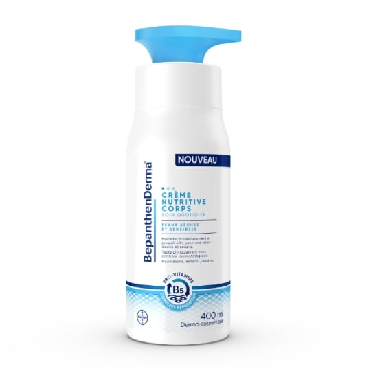 Crème Corps Peau Sèche et Sensible Nutritive Apaisant Immédiat BEPANTHEN
