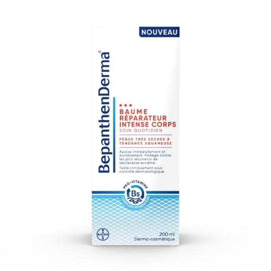 Baume Corps Peau Très Sèche Apaisant Hydratation Intense Derma BEPANTHEN