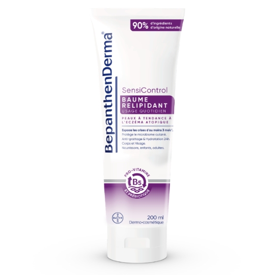 Baume Corps Peau Atopique Anti-Irritations Relipidant Sensicontrol BEPANTHEN