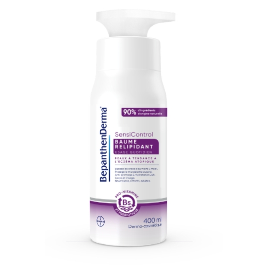 Crème Corps Relipidant Anti-irritations Anti-grattage SensiControl BEPANTHEN