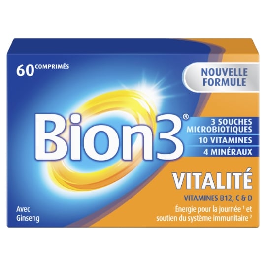Complément alimentaire Vitalité Energie et Réduction De La Fatigue BION