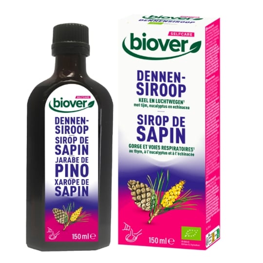 Sirop Adoucit la Gorge et Apaise les Voies Respiratoires Bio BIOVER