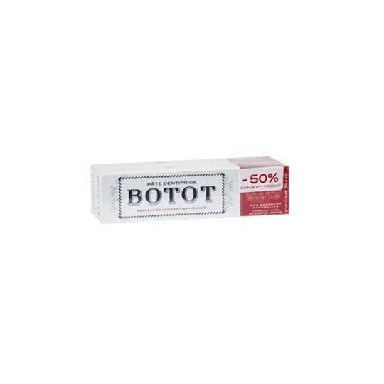 Dentifrice Adulte Goût Authentique Cannelle Girofle Menthe Rafraîchissant BOTOT