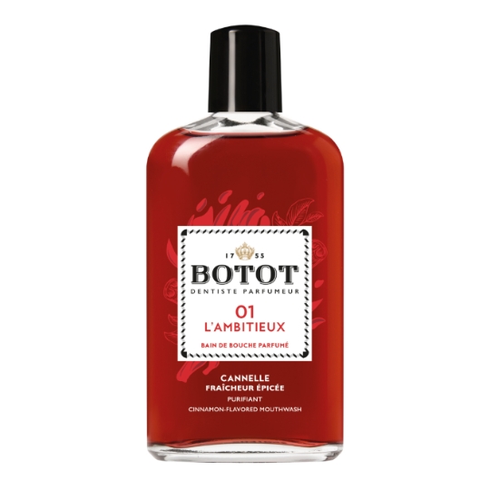 Bain de Bouche Parfumé 01 L'Ambitieux Cannelle Fraîcheur Epicée Purifiant BOTOT