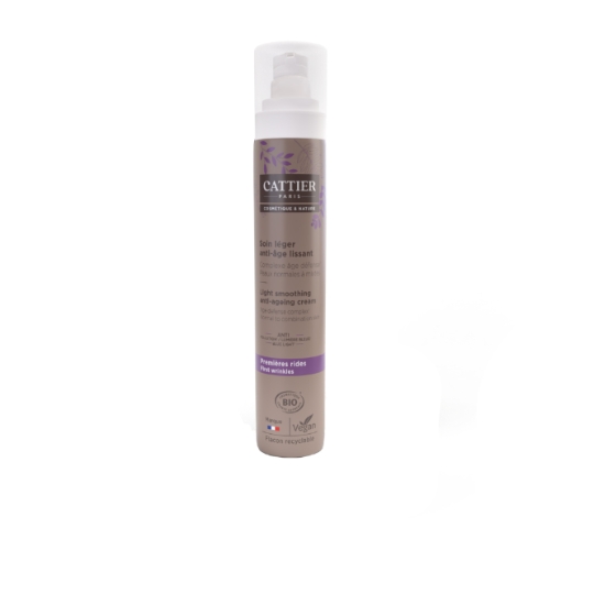 Crème de Jour Visage Femme Anti-rides Lissant et Eclat Bio CATTIER