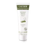 Masque Visage Peaux Grasses Purifiant A l'Argile Verte et Menthe Poivrée Bio CATTIER