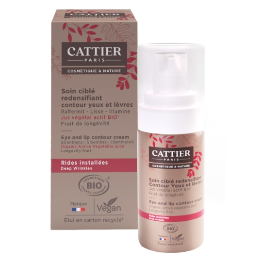 Contour des yeux Redensifiant Rides Contour Yeux et Lèvres Bio CATTIER