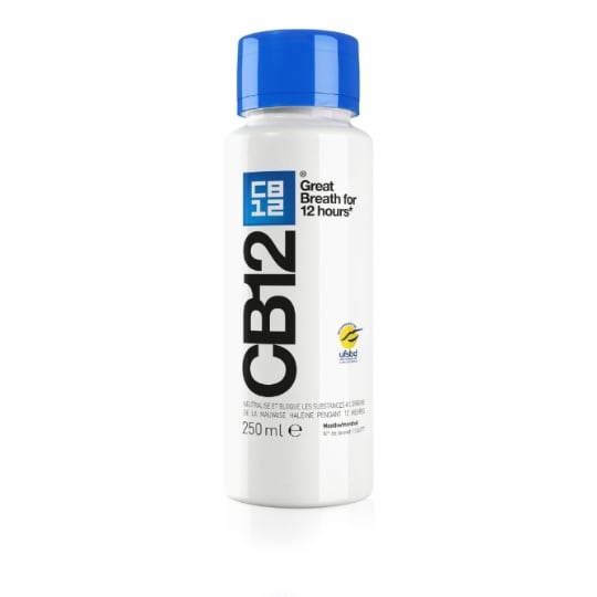 Bain de bouche Haleine Sûre 12h Goût Menthe et Menthol CB 12