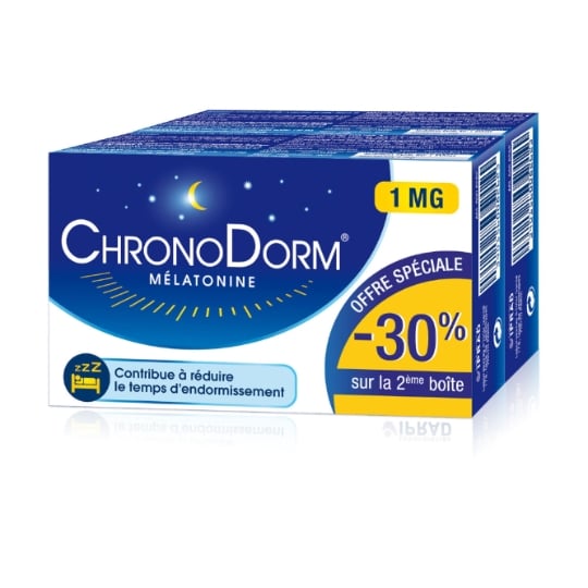 Complément alimentaire Sommeil Mélatonine CHRONODORM