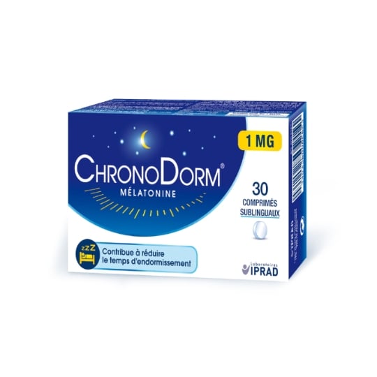 Complément alimentaire Mélatonine Sommeil CHRONODORM