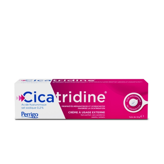 Crème Réparatrice et Hydratante pour la Peau dont Zone Intime Externe à Base d'Acide Hyaluronique CICATRIDINE