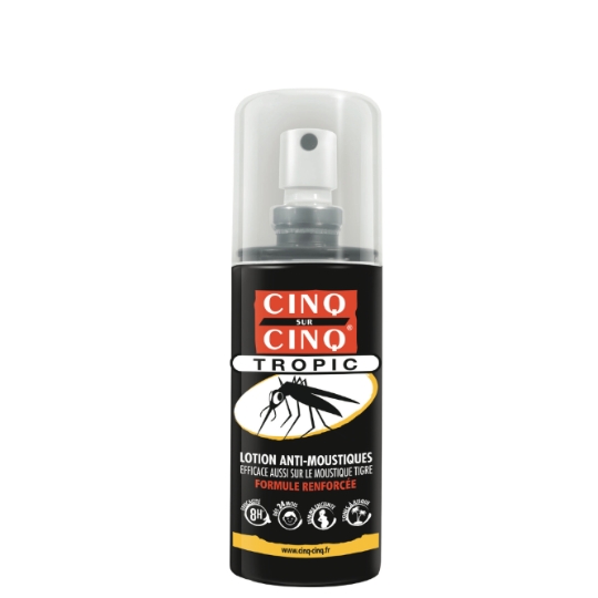 Anti-moustiques Corps Tropic Efficacité 8h CINQ SUR CINQ