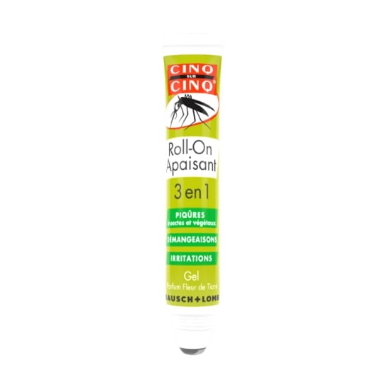Gel Roll-on Après-piqures Apaisant Fleurs de Tiaré CINQ SUR CINQ