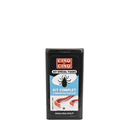 Anti-moustiques Kit Tire-tique Spray Nettoyant Protection CINQ SUR CINQ