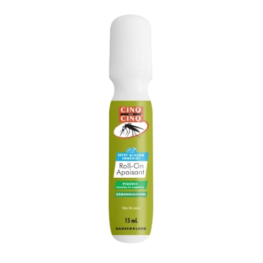 Gel Roll-on Apaisant Enfant Effet Glaçon Pour Piqûres Insectes et Végétaux Démangeaisons CINQ SUR CINQ