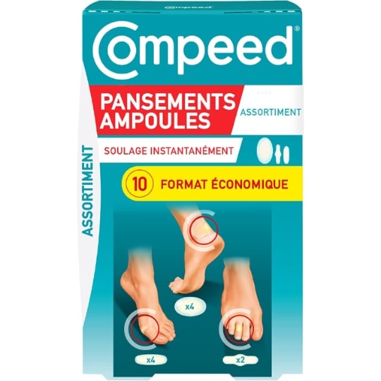 Pansements Ampoules Soulagement Instantané COMPEED