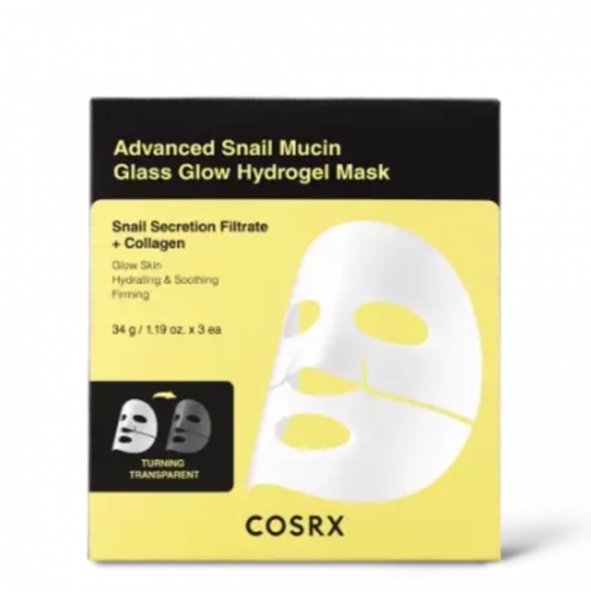 Masque Visage Hydrogel à la Bave d'Escargot COSRX