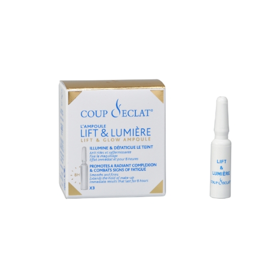 Ampoules Lift et Lumière Illumine le Teint Anti-rides et Raffermissante COUP D ECLAT