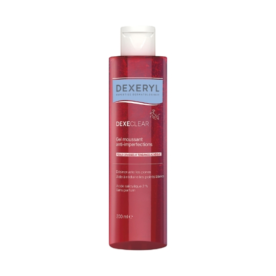 Gel moussant Visage Peau Grasse à Acné Tendances Imperfections DEXERYL