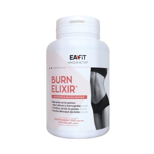 Complément alimentaire Concentré Brûleur Renforcé Triple Action sur les Graisses Burn Elixir EA FIT