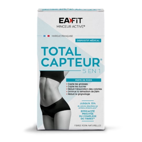 Complément alimentaire Perte de poids Capte les Graisses et les Sucres Réduit la Sensation de Faim EA FIT