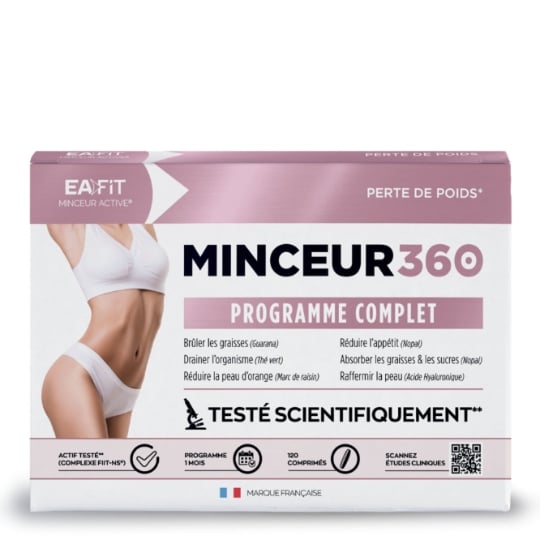 Complément alimentaire Minceur Active Draine Brûle les Graisses Raffermit la Peau EA FIT