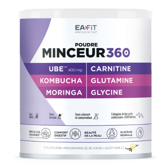 Complément Alimentaire Minceur 360 - Goût Vanille EAFIT