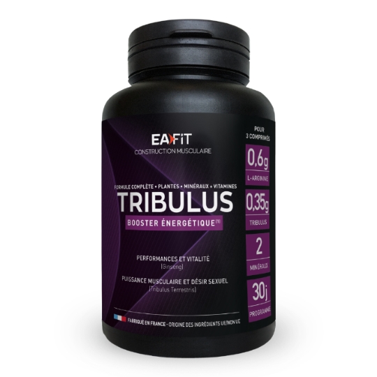 Complément Alimentaire Tribulus Booster Energétique EAFIT CONSTRUCTION MUSCULAIRE