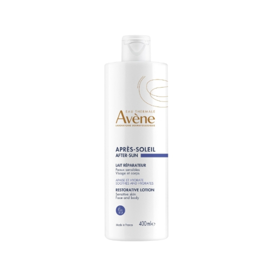Après-soleil Lait Réparateur Visage Corps Peau Sensible et Échauffée Hydratation 48h EAU THERMALE AVENE