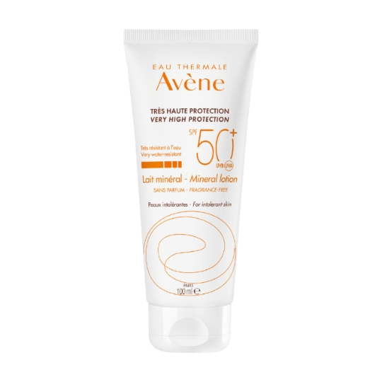 Crème solaire Enfant Peau Intolérante Filtre Minéral Très Haute Protection Spf 50+ EAU THERMALE AVENE