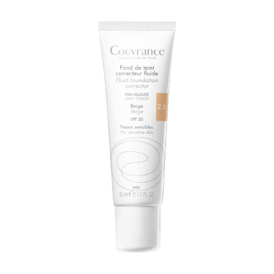 Fond de teint Correcteur Fluide Teinte Beige (2.5) SPF20 EAU THERMALE AVENE