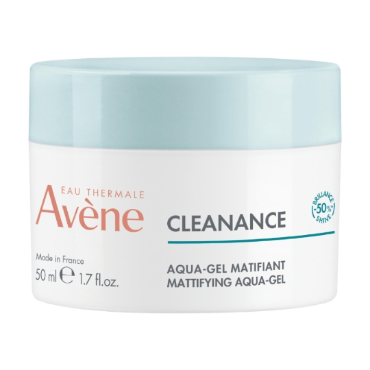 Gel Visage Peaux Sensibles à Imperfections Aqua-Gel Matifiant Cleanance EAU THERMALE AVENE