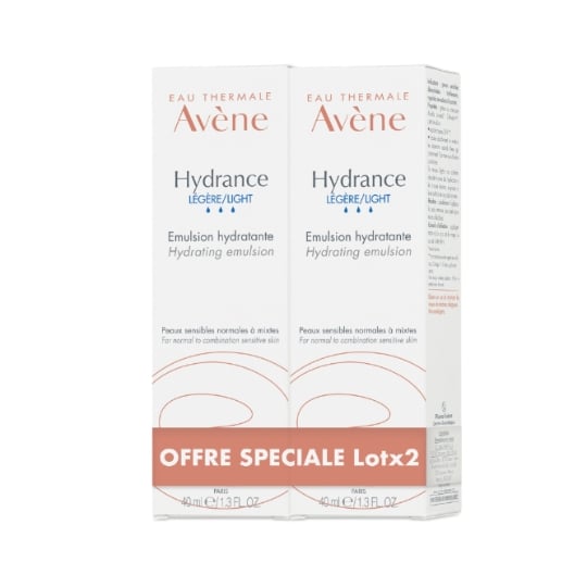 Crème Hydratante Visage Femme Toutes Peaux Légère Hydrance EAU THERMALE AVENE