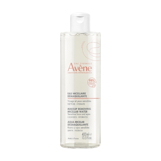 Eau micellaire Visage Yeux Peau Sensible Nettoie Apaise Hydrate EAU THERMALE AVENE