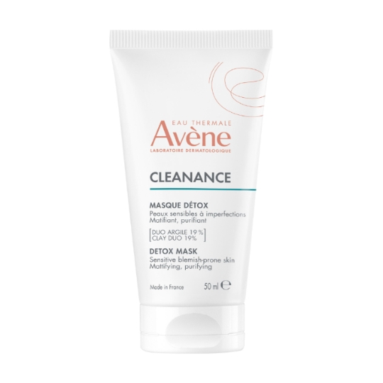 Masque Visage Détox Matifiant et Purifiant Peau Sensibles à Imperfections Cleanance EAU THERMALE AVENE