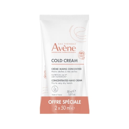Crème Mains Cold Cream Sèches à Très Sèches EAU THERMALE AVENE