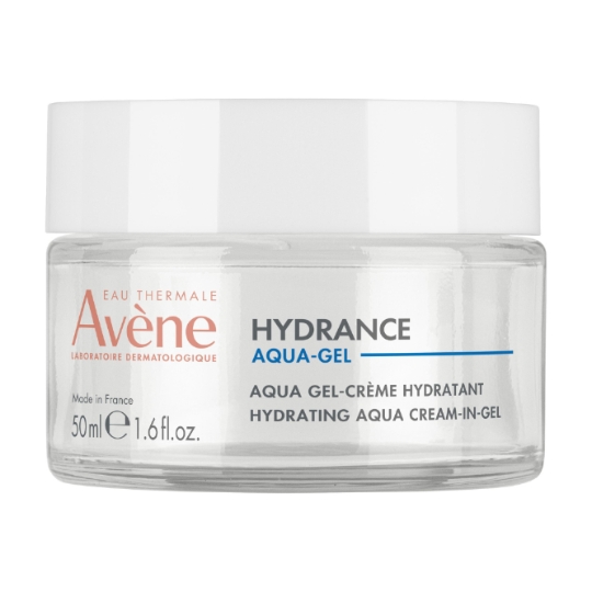 Gel-Crème Hydratant Aqua-Gel Visage Peaux Sèches Et Déshydratées Hydratant Effet Fraîcheur Hydrance EAU THERMALE AVENE