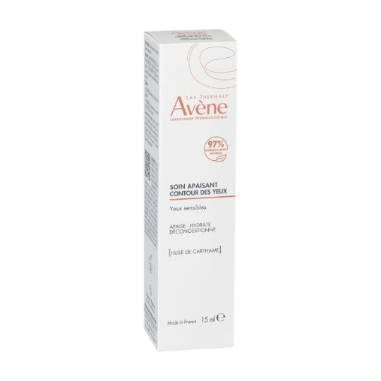 Soin Apaisant Contour des Yeux Yeux Sensibles Apaise Hydrate Décongestionne Huile De Carthame 97% D'Origine Naturelle Sans Parfum Eau Thermale EAU THERMALE AVENE