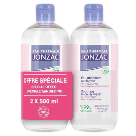 Eau micellaire Visage Peau Réactive Apaise EAU THERMALE JONZAC