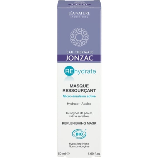Masque Visage Ressourcant Rehydrate Bio EAU THERMALE JONZAC