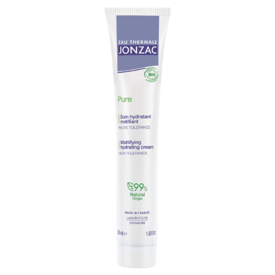 Crème Visage Femme Peau Mixte à Grasse Purifiante Matifiante Bio EAU THERMALE JONZAC